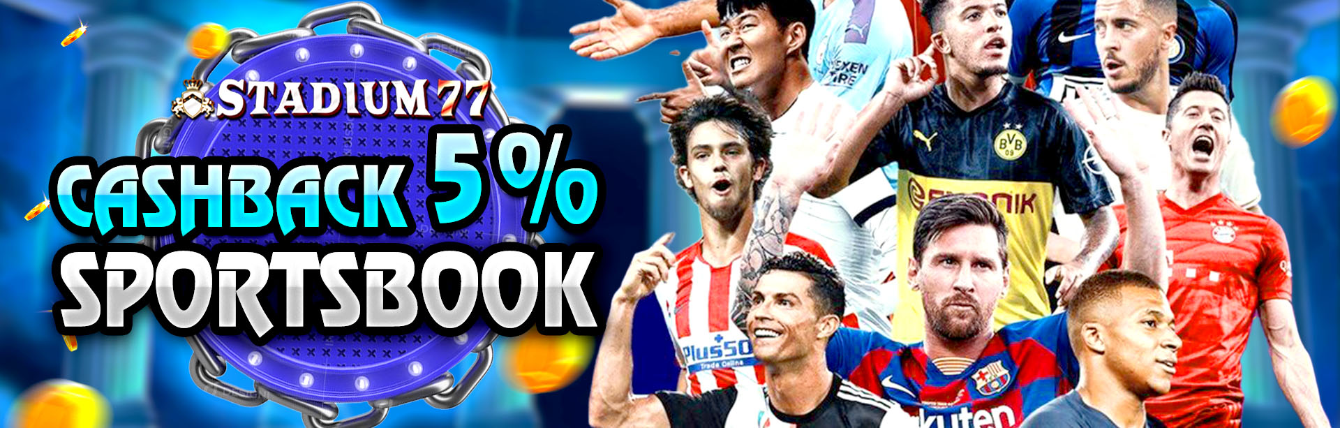 CASHBACK SPORTSBOOK 5%	