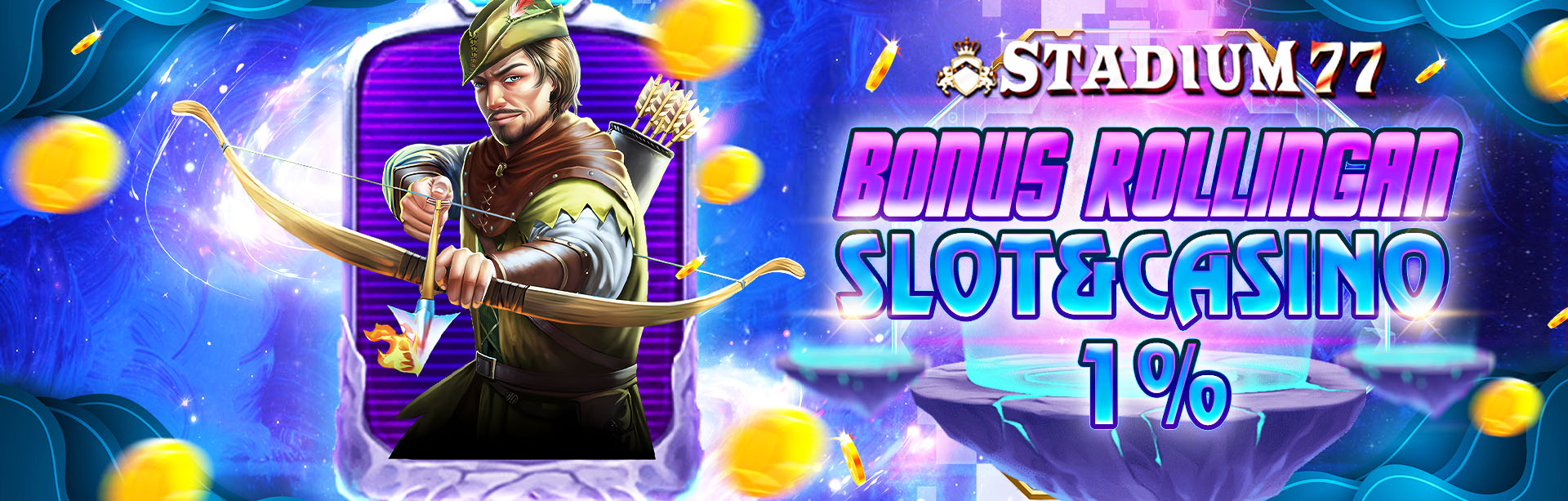 BONUS ROLLINGAN SLOT DAN LIVE CASINO