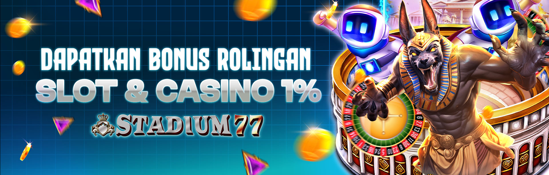 BONUS ROLLINGAN SLOT DAN LIVE CASINO