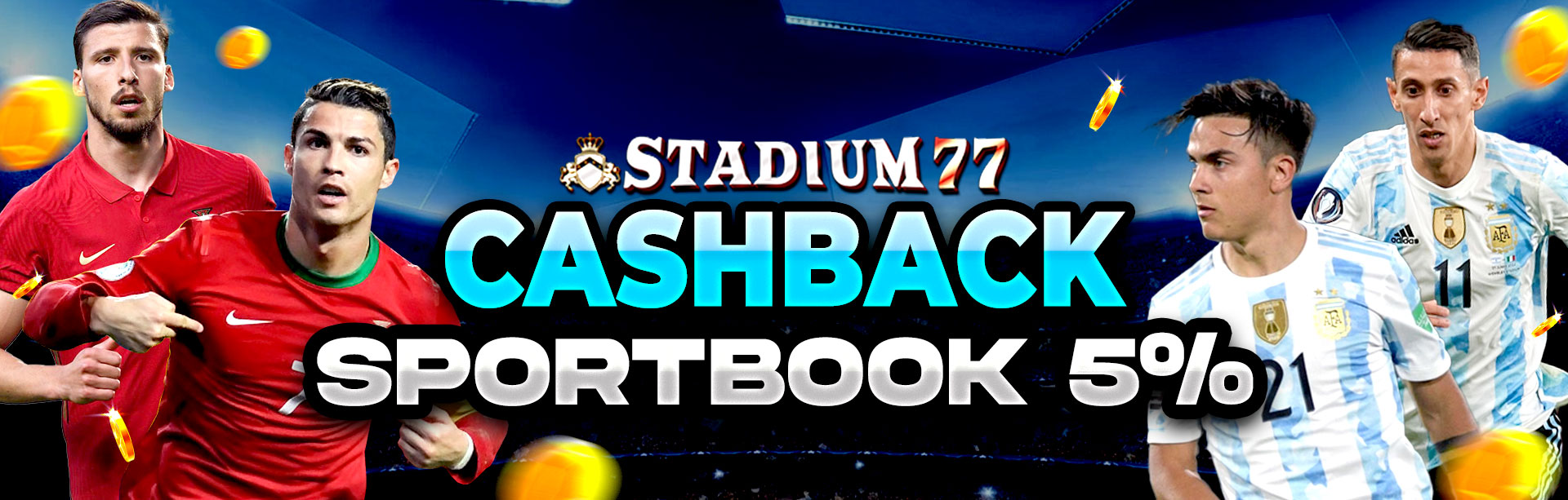 CASHBACK SPORTSBOOK 5%	